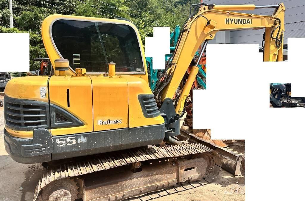 Hyundai Robex 55 Mini ekskavatori < 7 t
