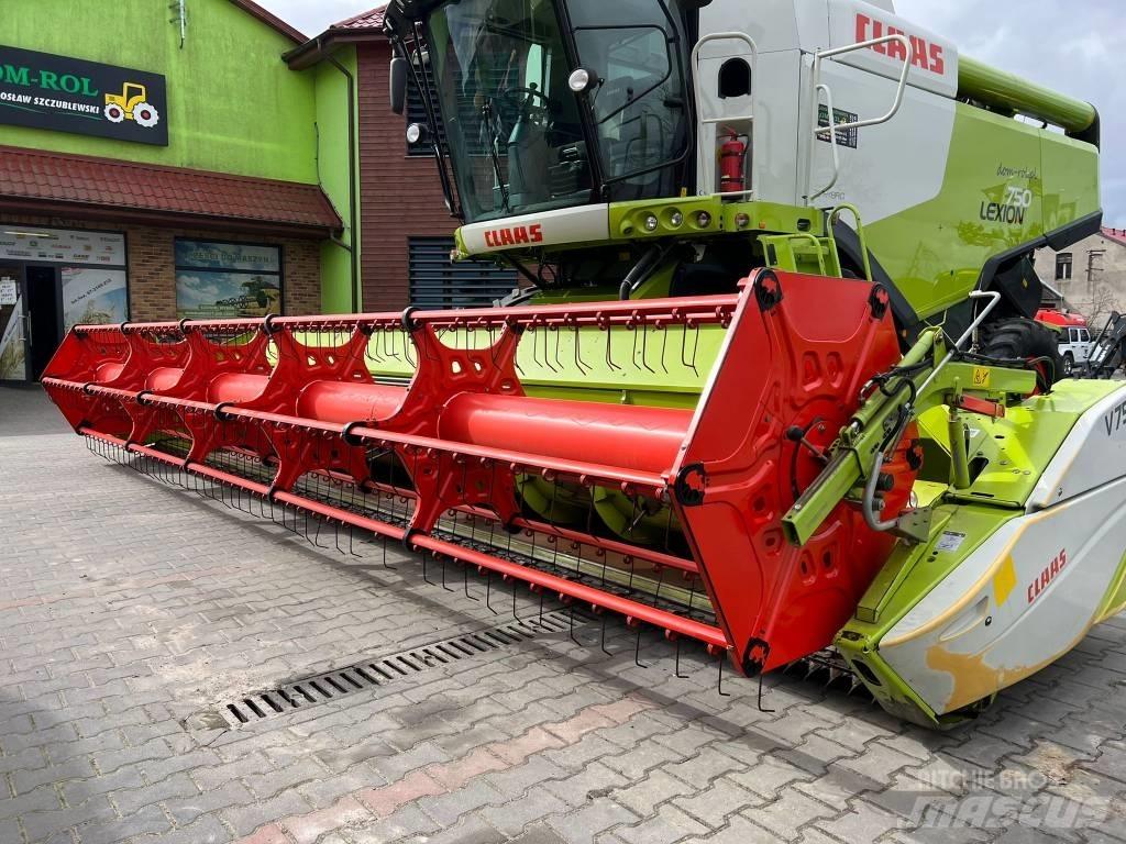 CLAAS Lexion 750 Ražas novākšanas kombaini