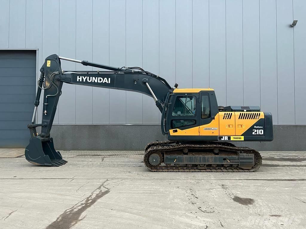 Hyundai R 210 Kāpurķēžu ekskavatori