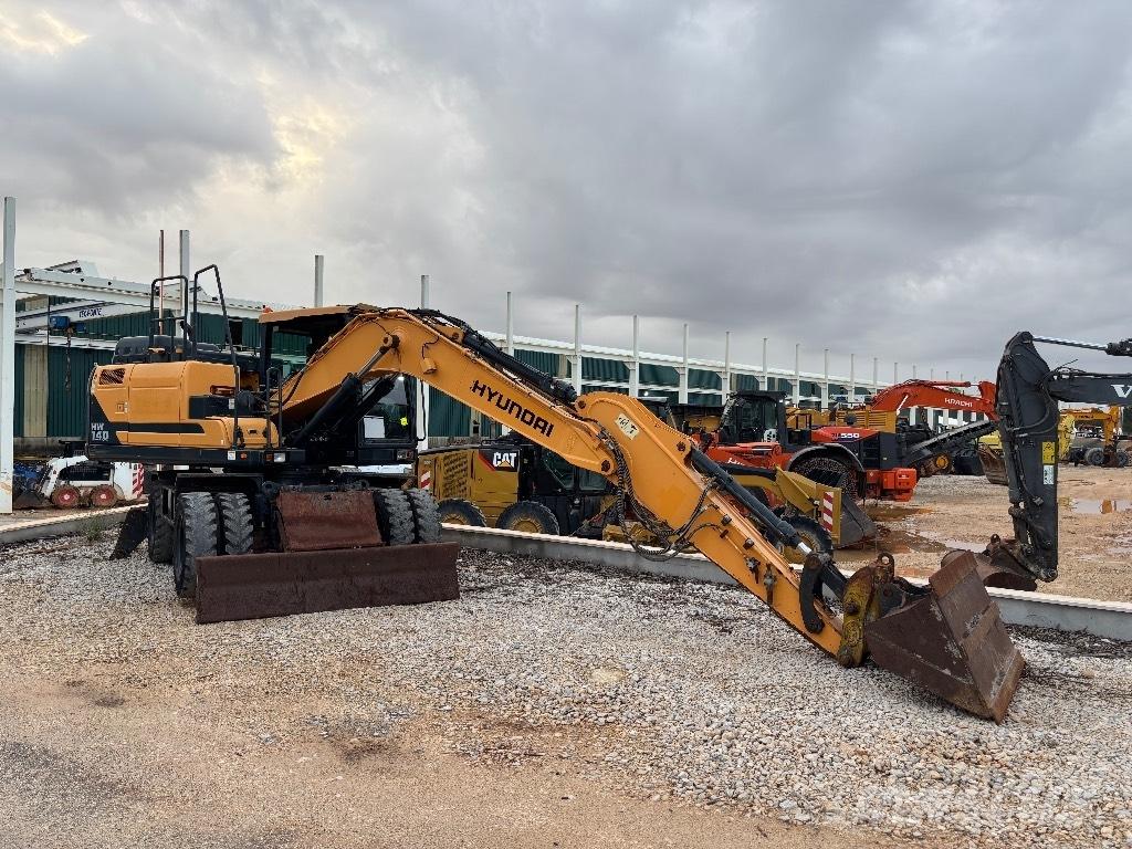 Hyundai HW 140 A Ekskavatori uz riteņiem