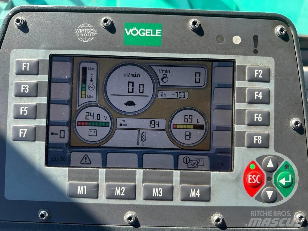 Vögele Super 1300-3i Asfalta klājēji