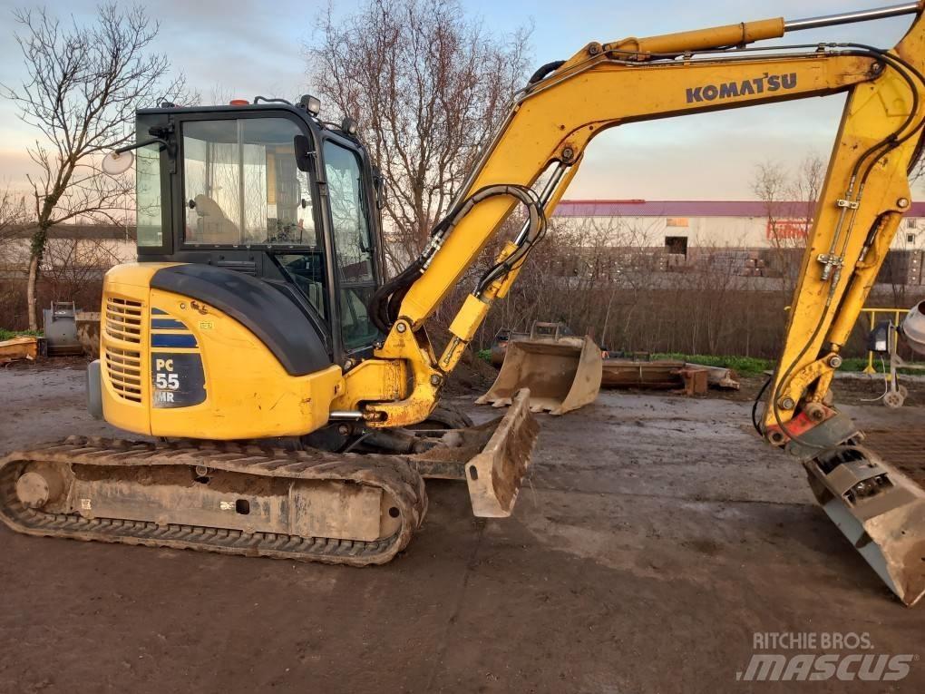 Komatsu PC 55 MR-3 Kāpurķēžu ekskavatori