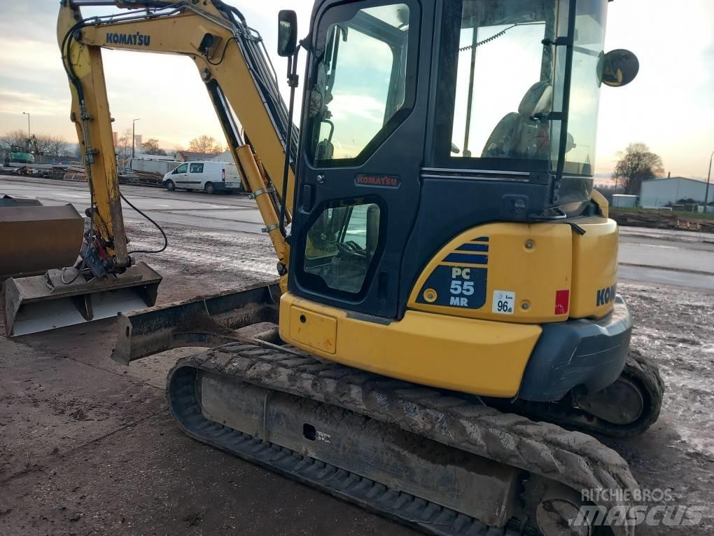 Komatsu PC 55 MR-3 Kāpurķēžu ekskavatori