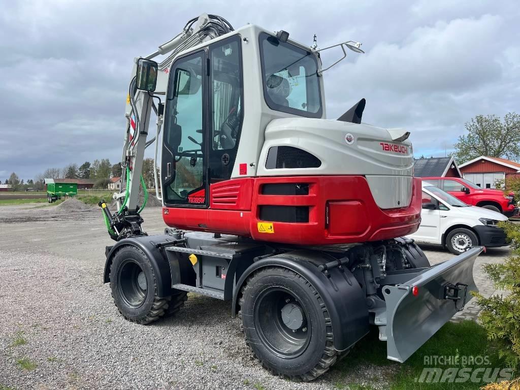 Takeuchi TB 395 W Ekskavatori uz riteņiem
