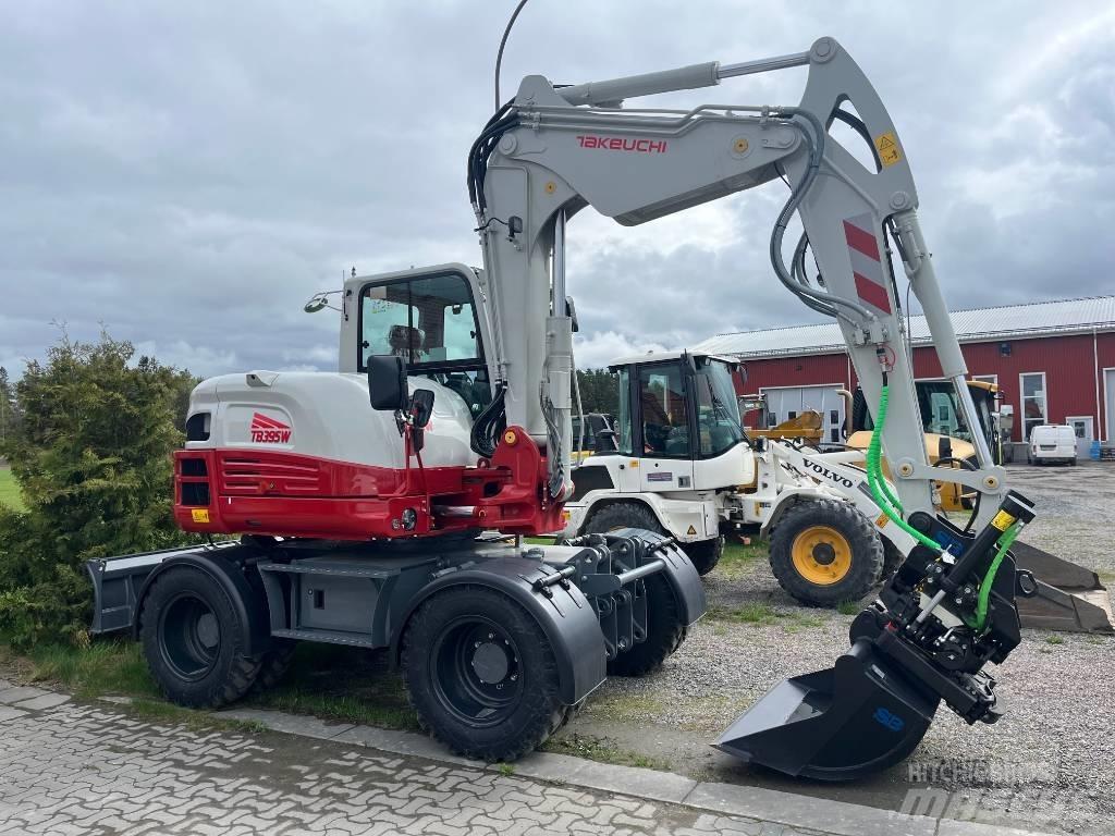 Takeuchi TB 395 W Ekskavatori uz riteņiem