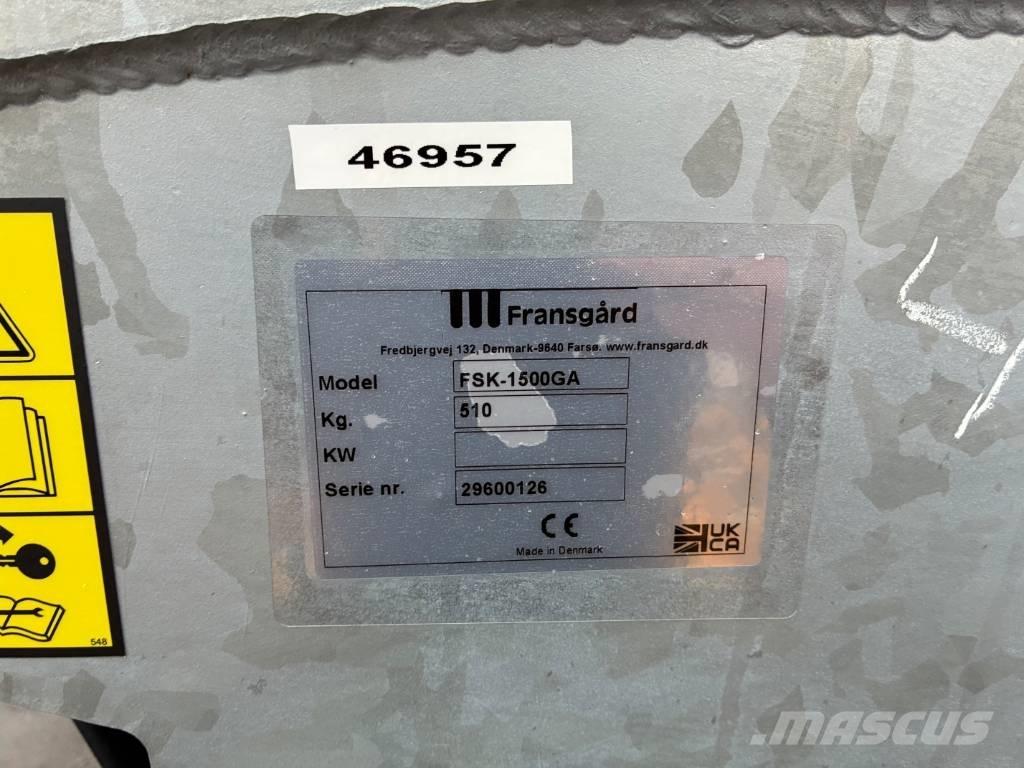 Fransgård FSK-1500 Smilšu un sāls kaisītāji
