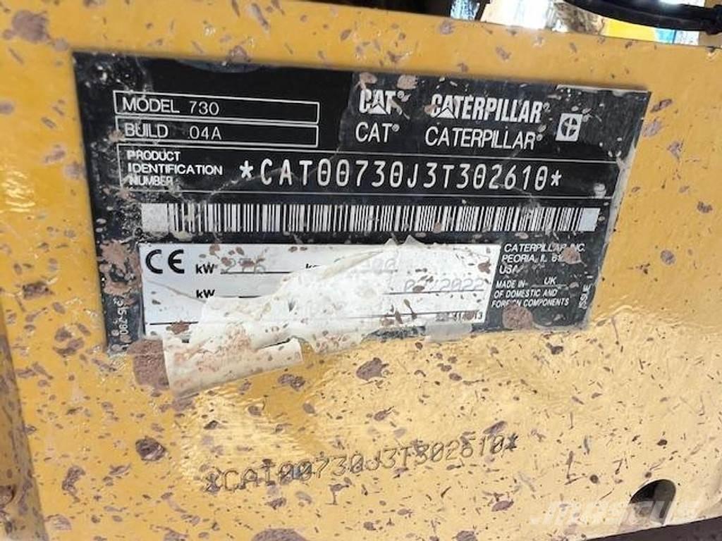 CAT 730 Artikulētie pašizgāzēji