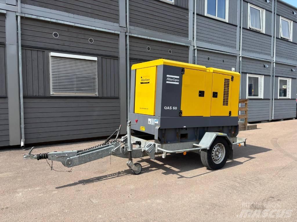 Atlas Copco QAS 60 Dīzeļģeneratori