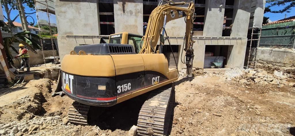 CAT 315 C Kāpurķēžu ekskavatori
