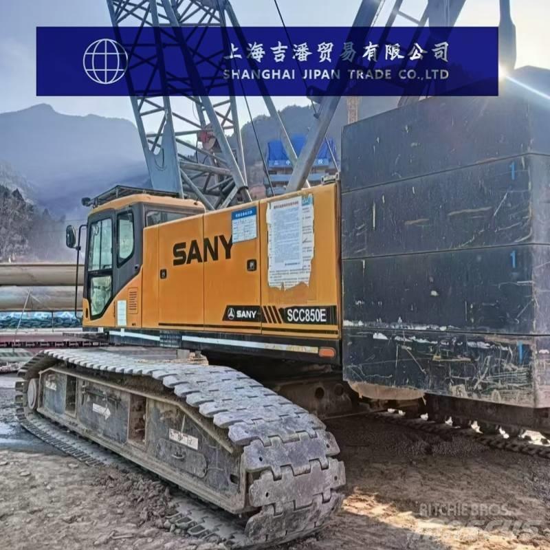 Sany SCC750E Kāpurķēžu ceļamkrāni