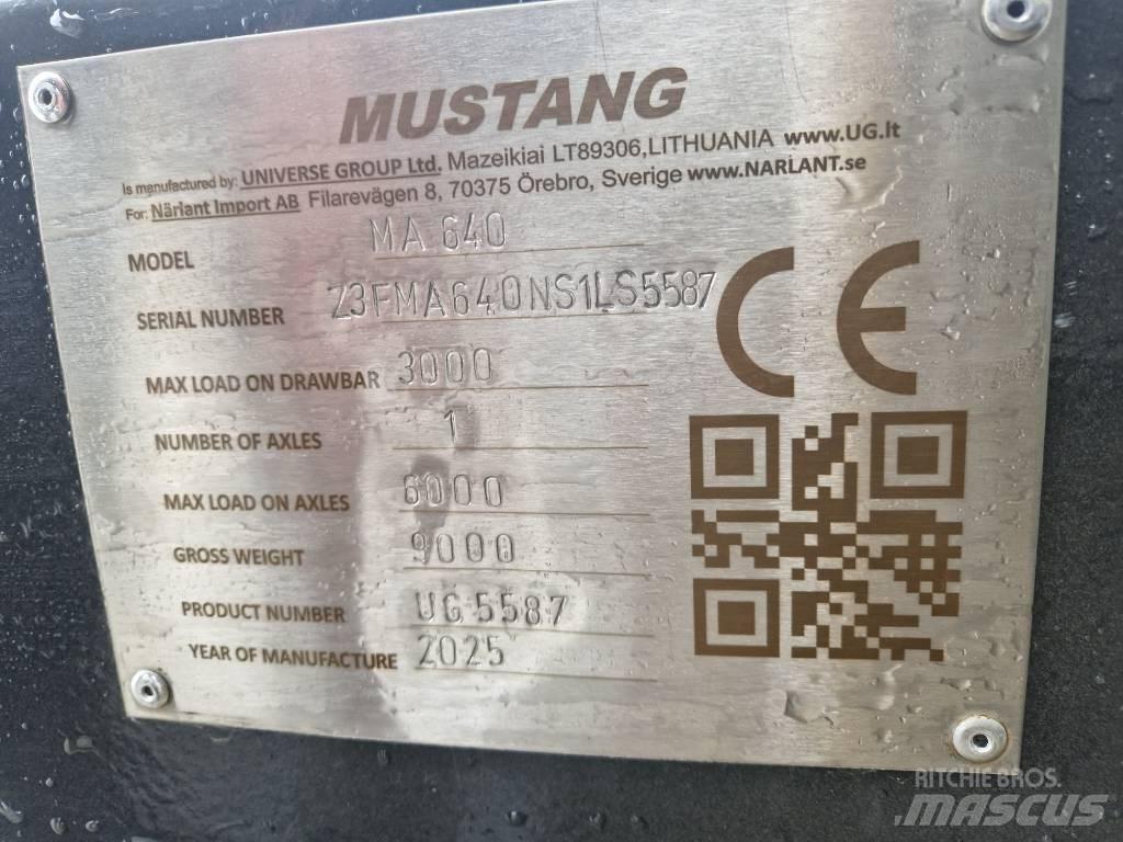 Mustang MA C-640 Citas piekabes