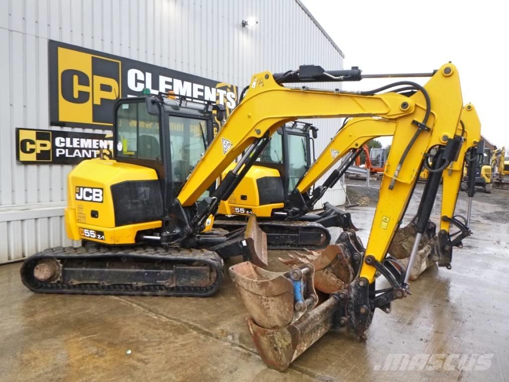 JCB 55 Z-1 Vidēja lieluma ekskavatori 7 t - 12 t