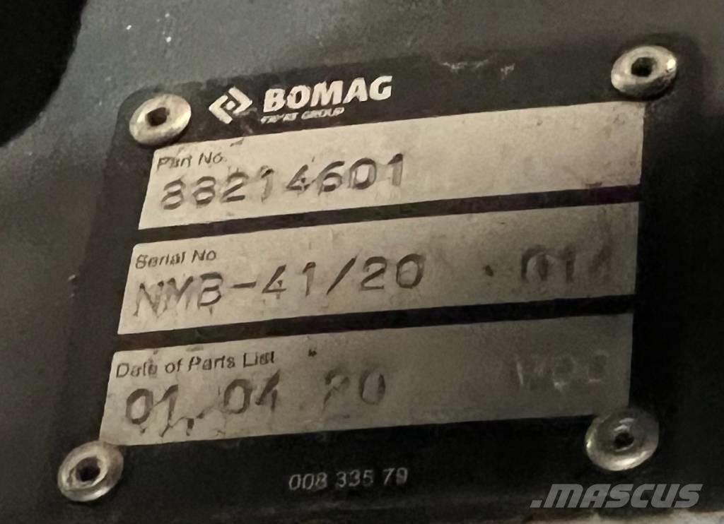 Bomag 88214601 Asfalta dzesēšanas iekārtas