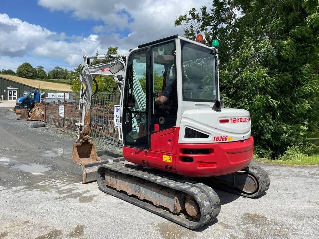 Takeuchi TB 260 Mini ekskavatori < 7 t