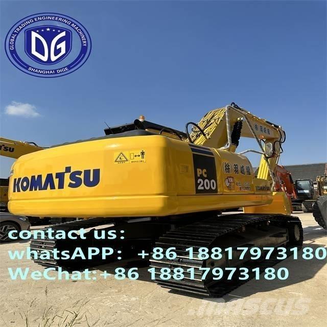 Komatsu PC 200-7 Kāpurķēžu ekskavatori