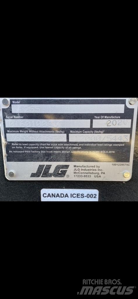 JLG 1255 Teleskopiskie manipulatori