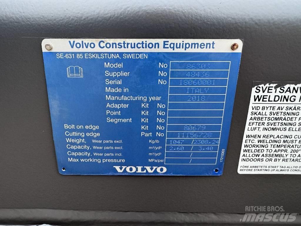 Volvo 2.6m GP Bucket Kausi