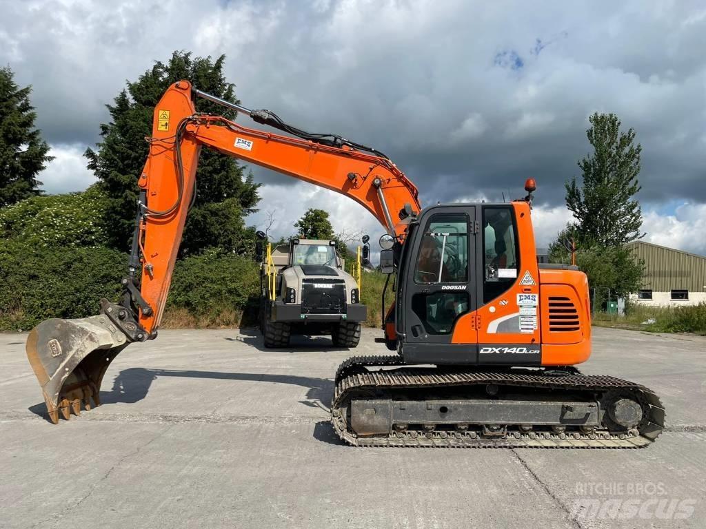 Doosan DX 140 LCR Kāpurķēžu ekskavatori