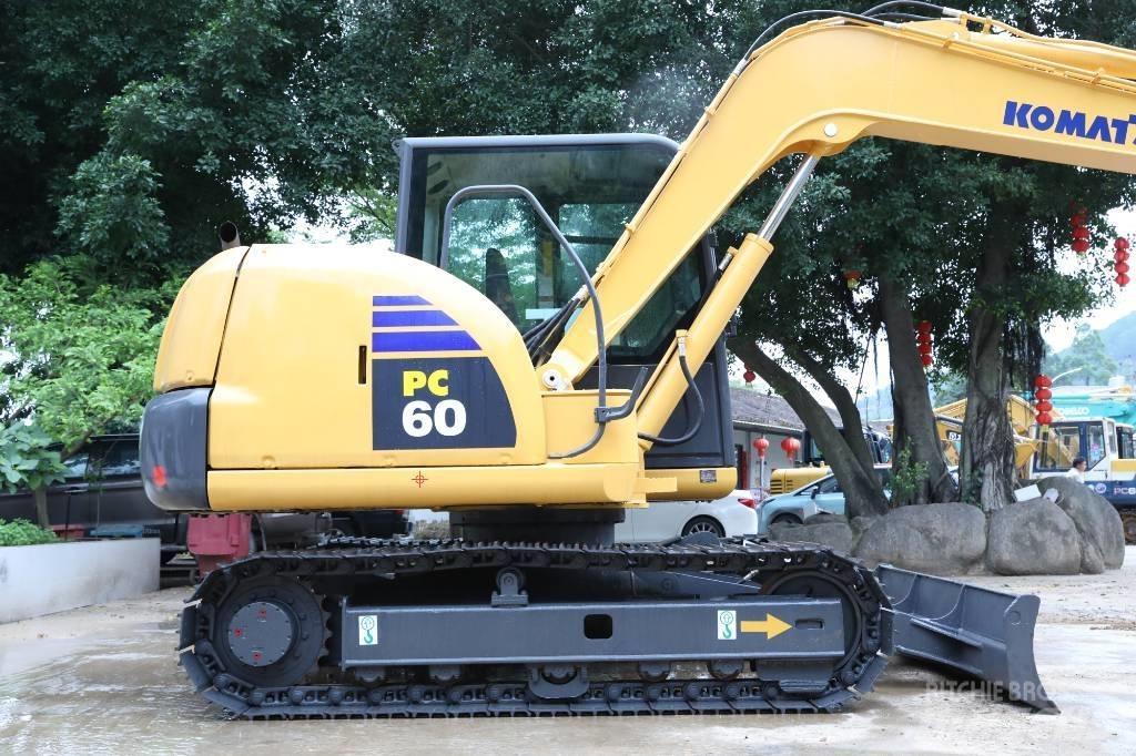 Komatsu PC 60-8 Kāpurķēžu ekskavatori