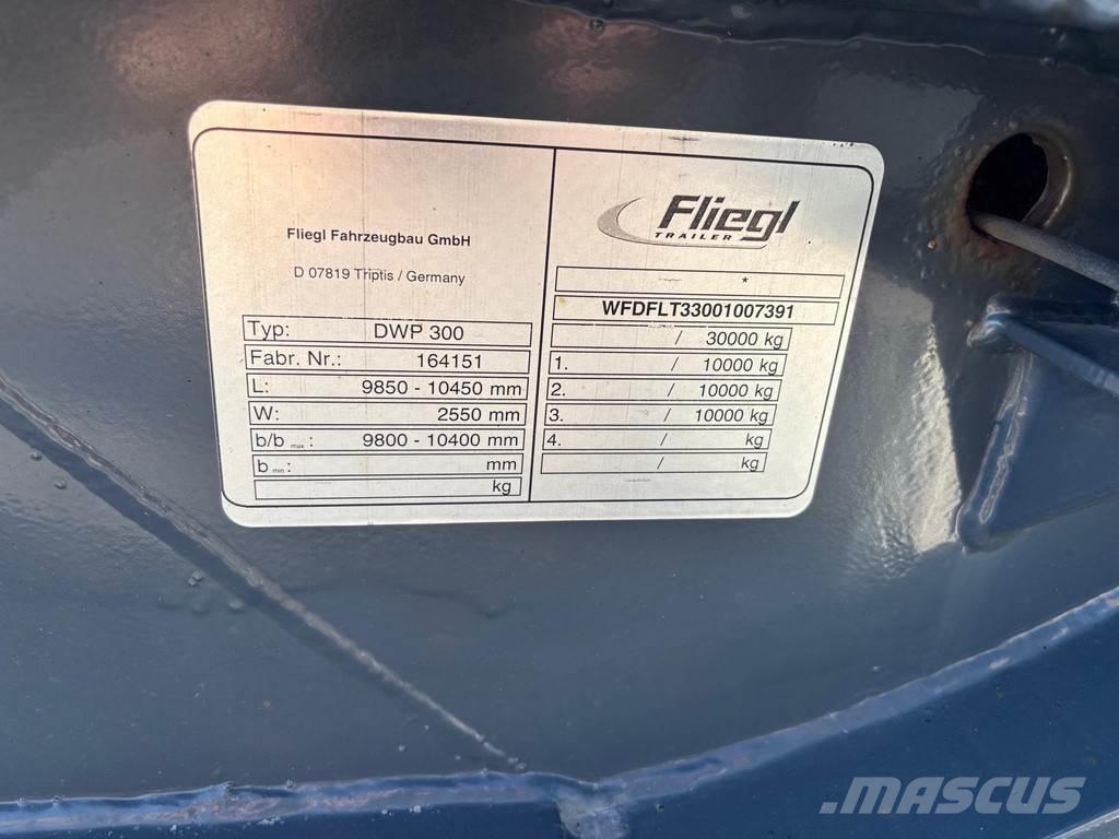 Fliegl 3-AXLE BDF Konteineriekrāvēji