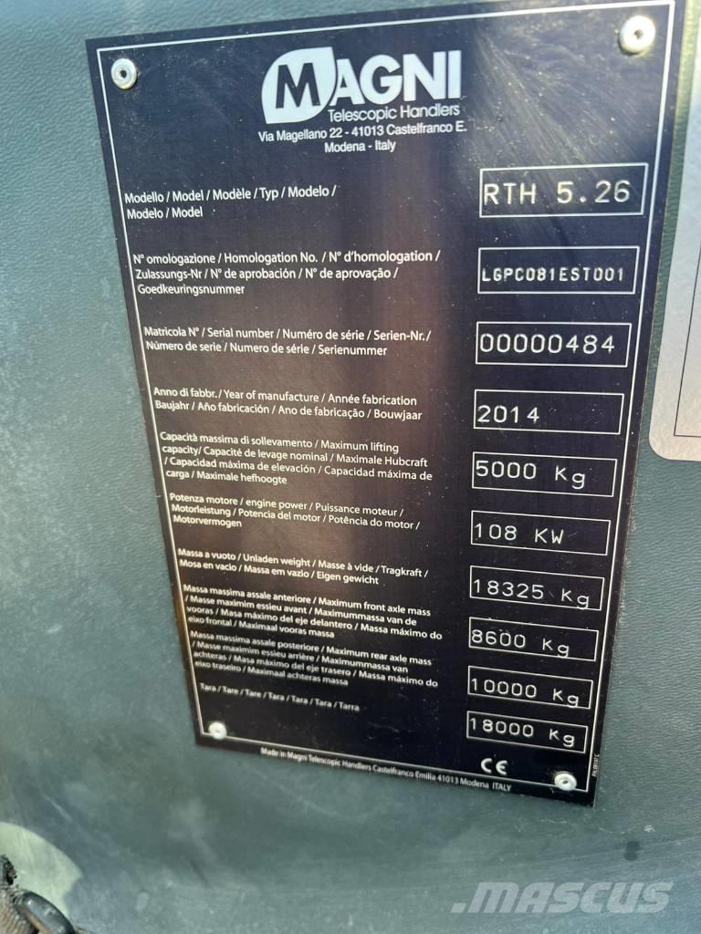 Magni RTH 5.26 Teleskopiskie manipulatori