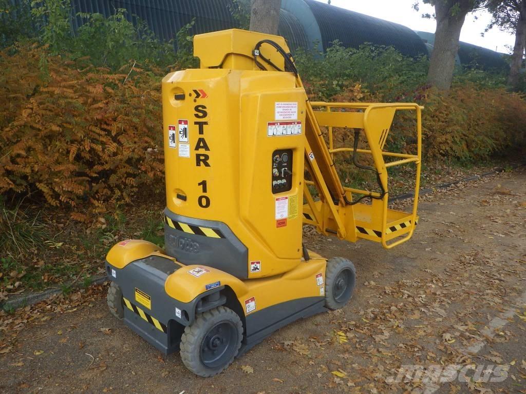 Haulotte Star10 Vertikālie pacēlāji