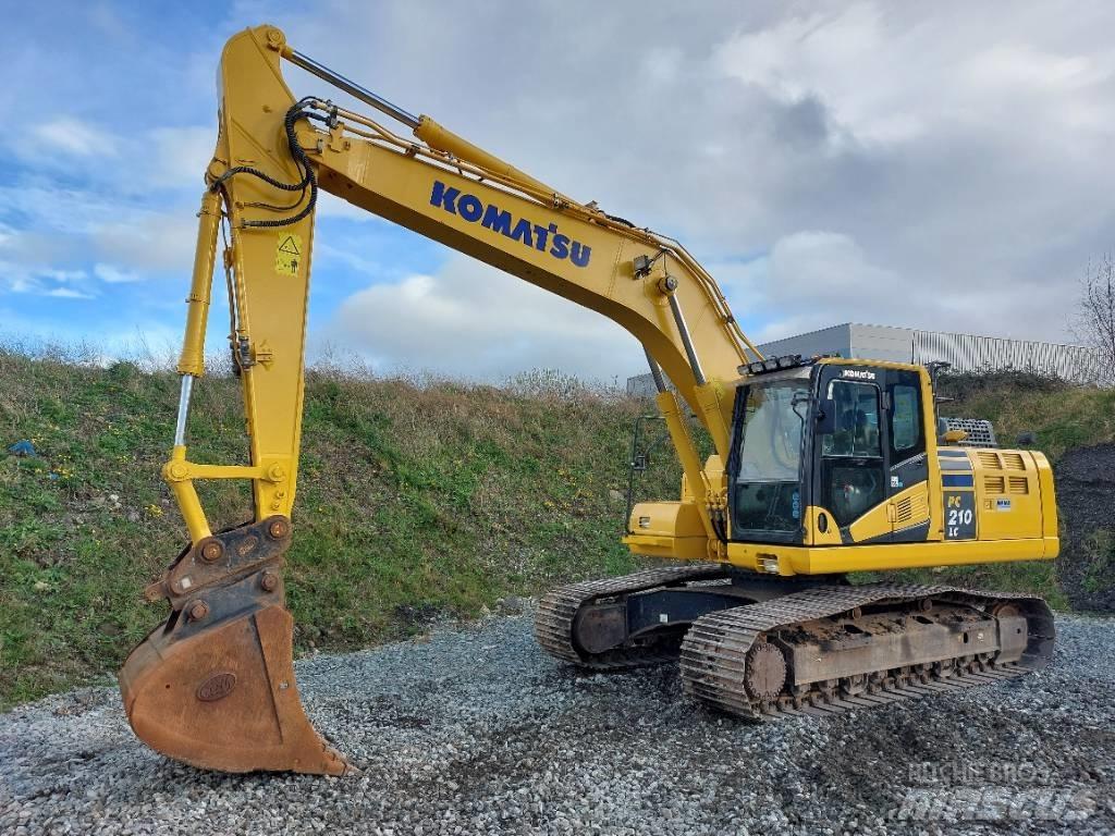 Komatsu PC210LC-11 Kāpurķēžu ekskavatori