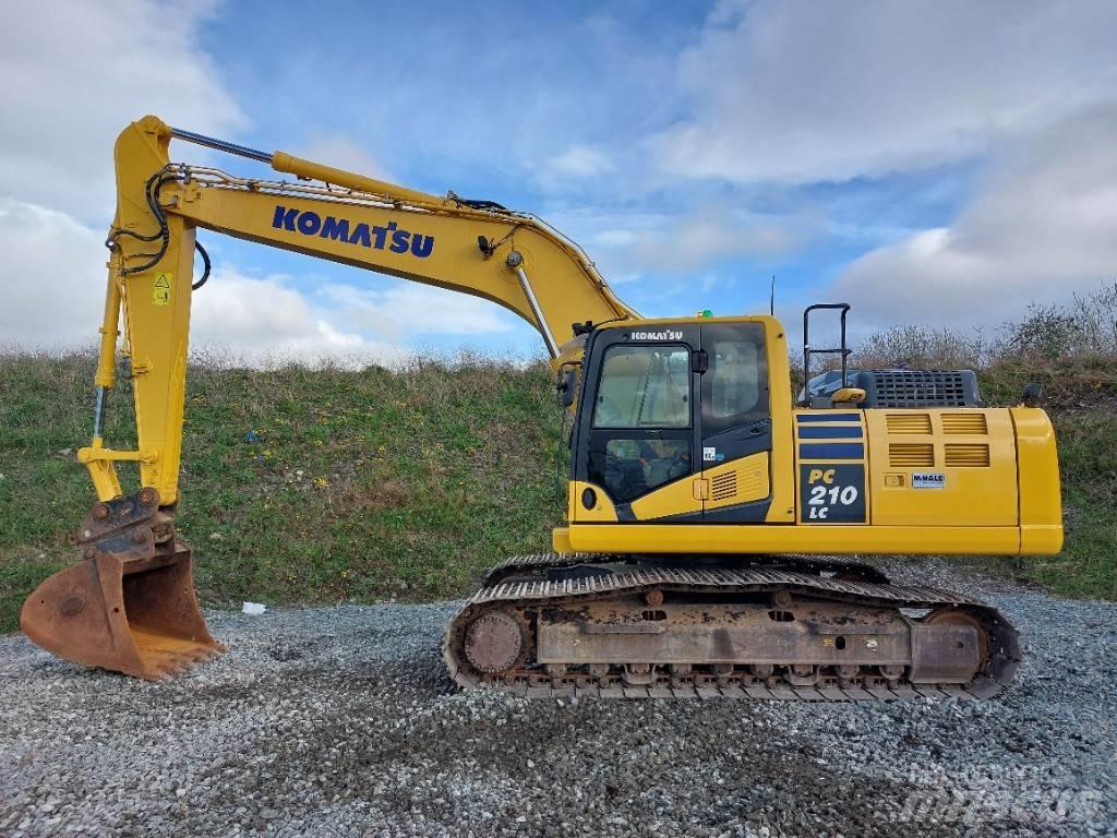 Komatsu PC210LC-11 Kāpurķēžu ekskavatori