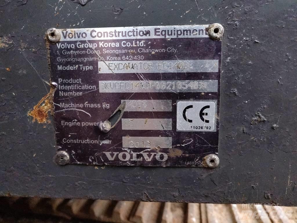 Volvo EC 160 DL Kāpurķēžu ekskavatori