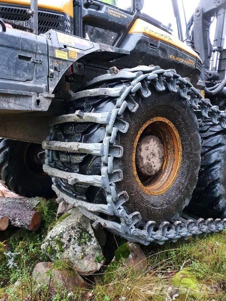 Ofa Tracks Sliedes, ķēdes un šasija