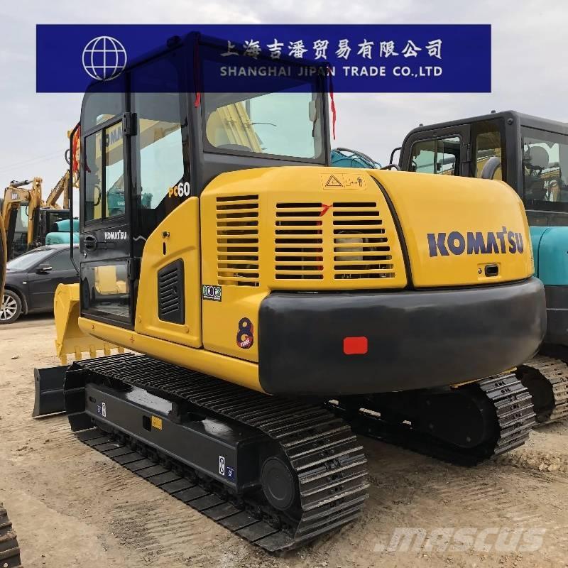 Komatsu PC 60 Kāpurķēžu ekskavatori
