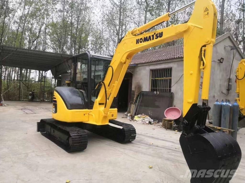 Komatsu PC 55 Kāpurķēžu ekskavatori