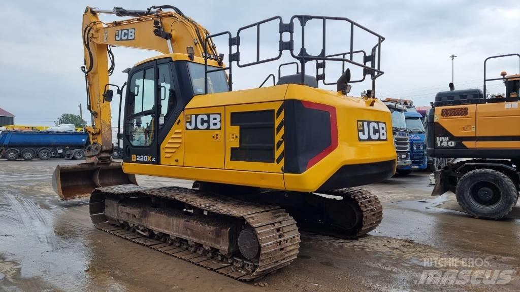 JCB 220 XL Kāpurķēžu ekskavatori