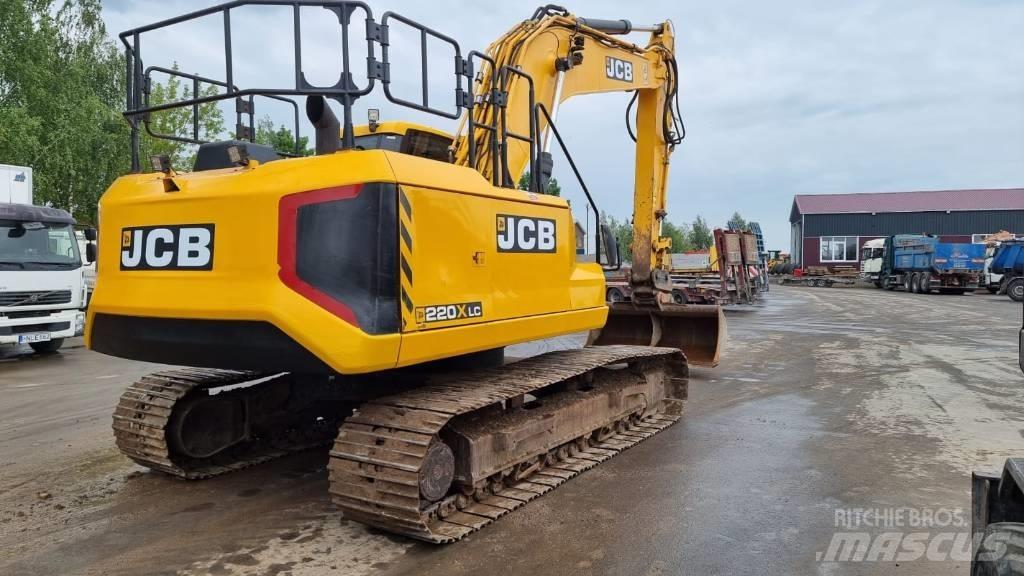 JCB 220 XL Kāpurķēžu ekskavatori