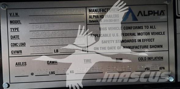  ALPHA HD A80MG Zemie treileri