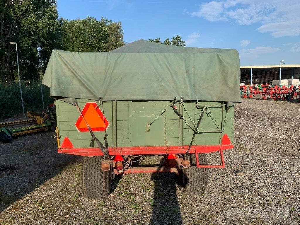  Spannmålsvagn 8Ton Graudu pārkraušanas piekabes