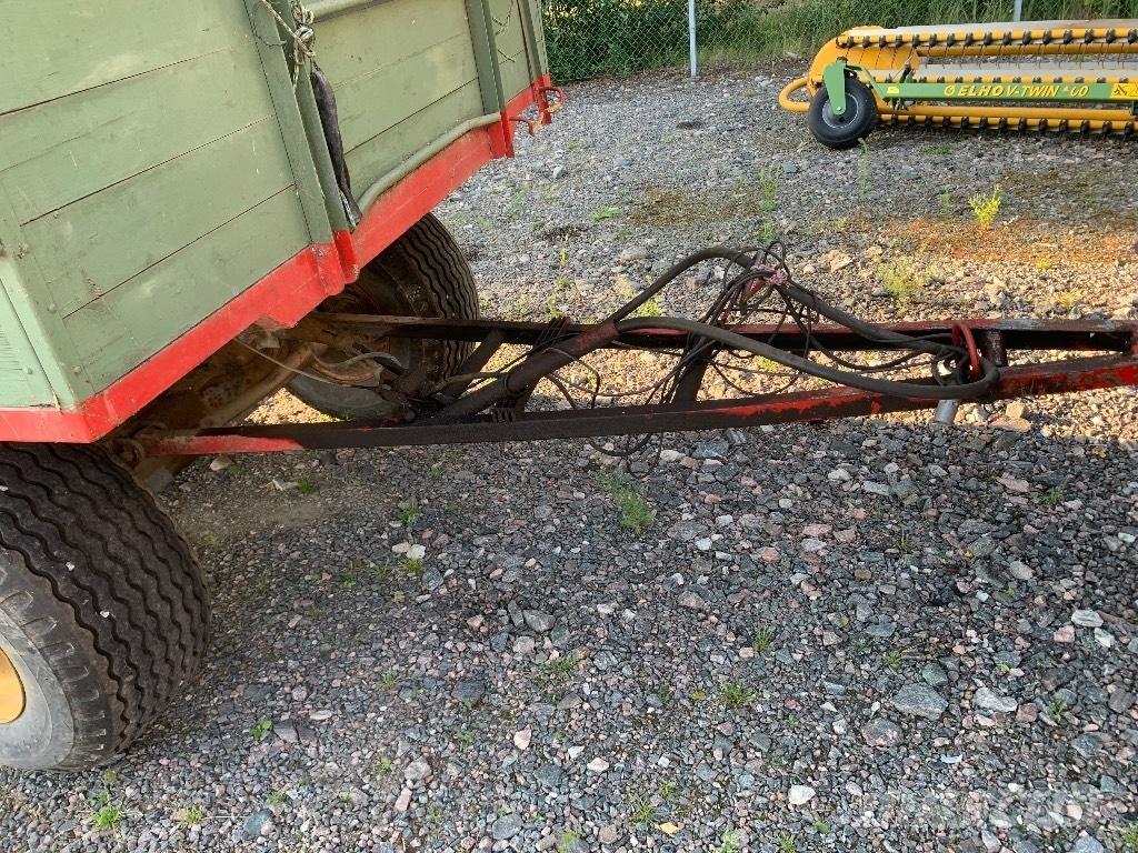  Spannmålsvagn 8Ton Graudu pārkraušanas piekabes