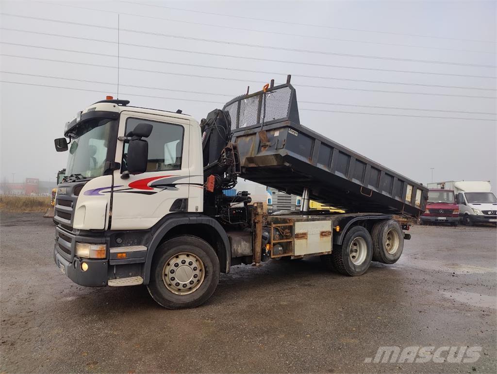 Scania P420 6x2 Pašizgāzējs