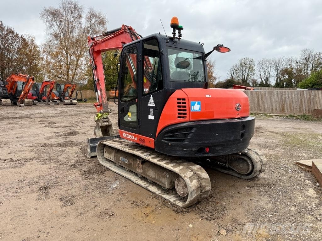 Kubota KX 080-4 Vidēja lieluma ekskavatori 7 t - 12 t