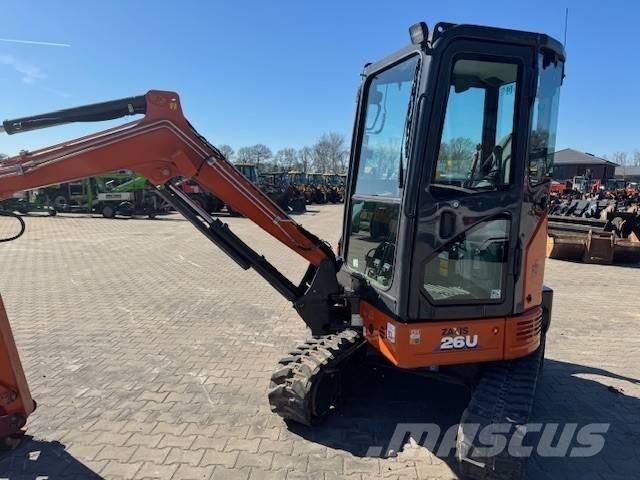 Hitachi ZX 26 U-6 CR Mini ekskavatori < 7 t