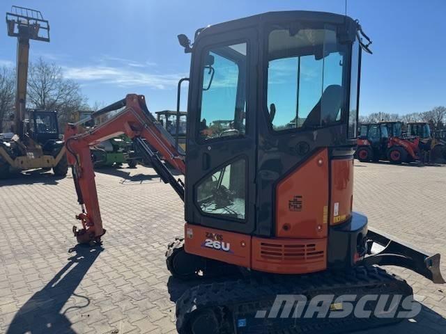Hitachi ZX 26 U-6 CR Mini ekskavatori < 7 t
