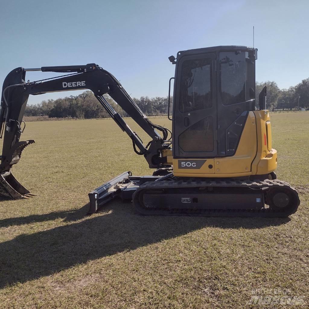 DEERE 50G Mini ekskavatori < 7 t