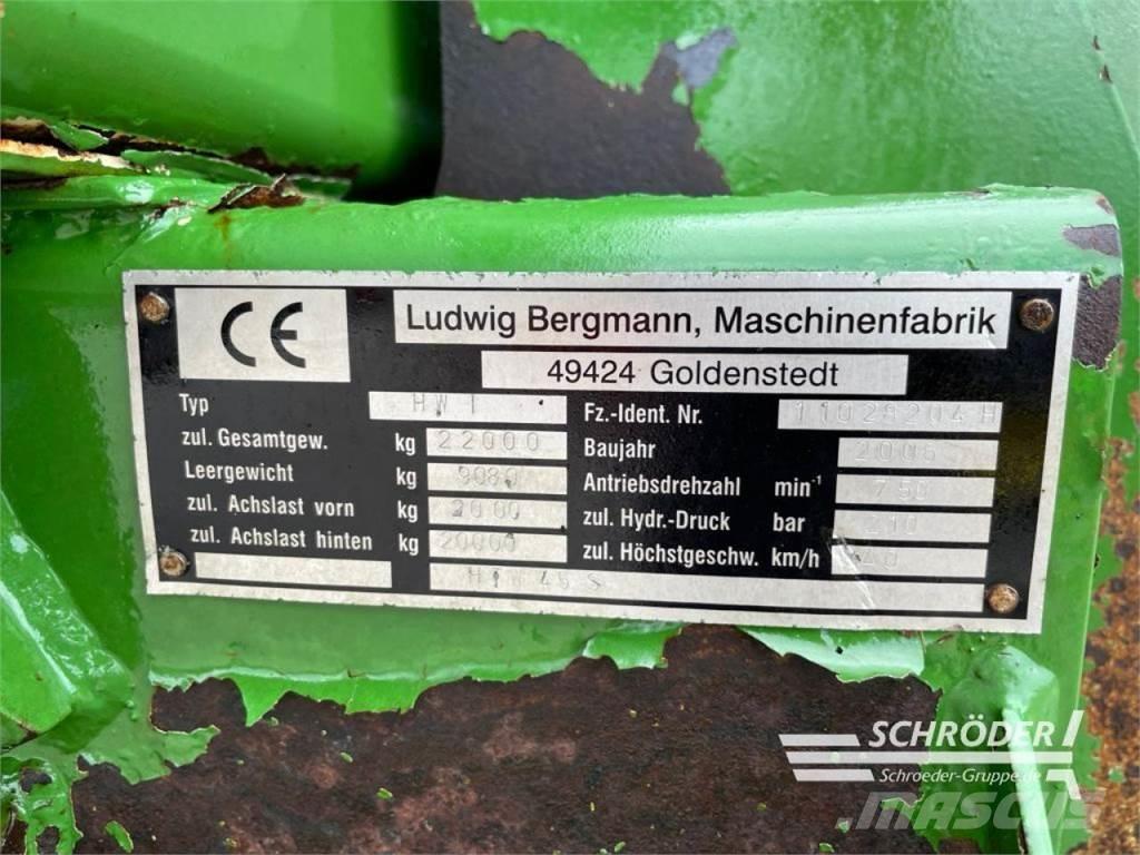 Bergmann HTW 45 S Graudu pārkraušanas piekabes
