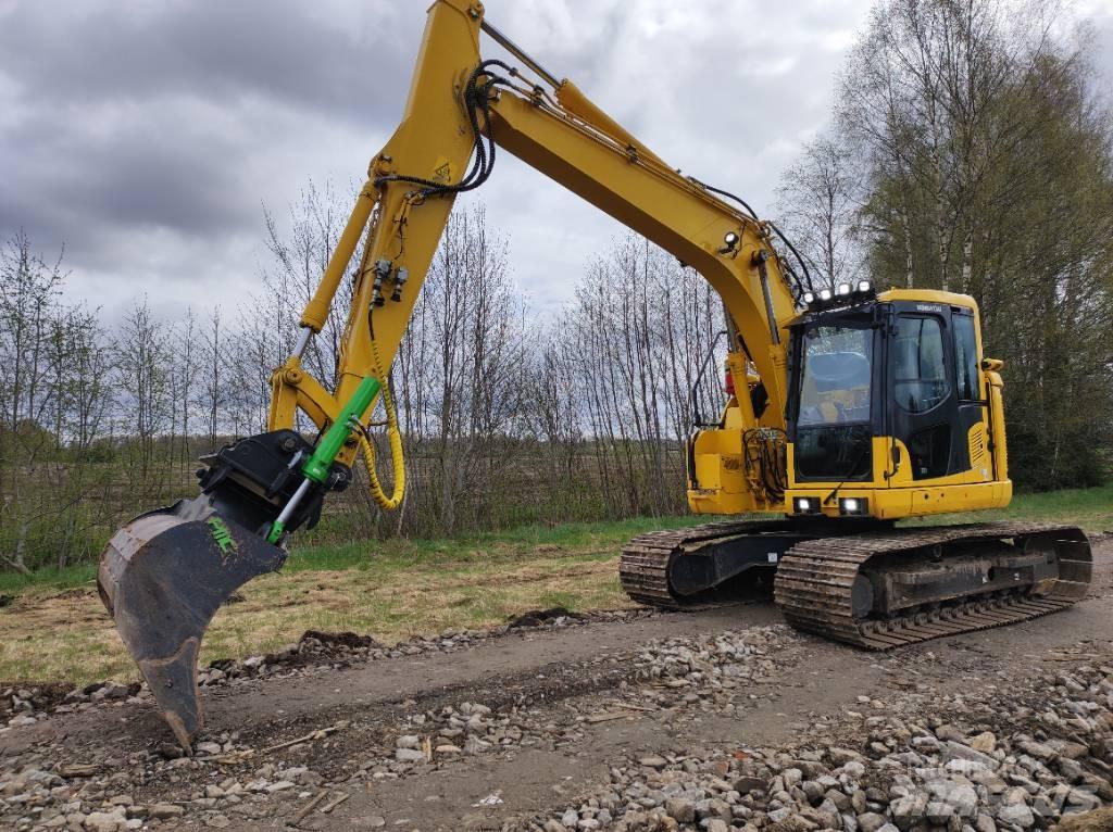 Komatsu PC138US-11E0 Kāpurķēžu ekskavatori