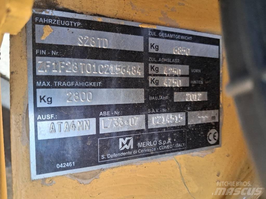 Merlo P 28.8 Teleskopiskie manipulatori