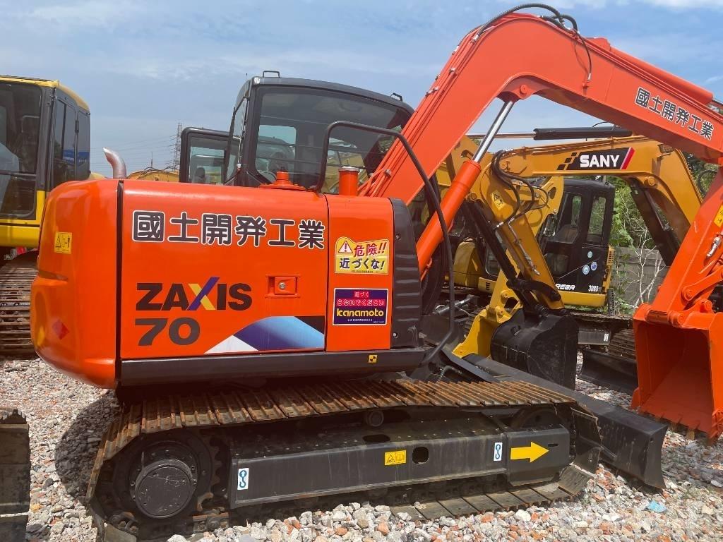 Hitachi ZX 70 Kāpurķēžu ekskavatori