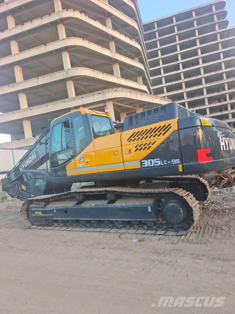 Hyundai 305LC-9S Kāpurķēžu ekskavatori