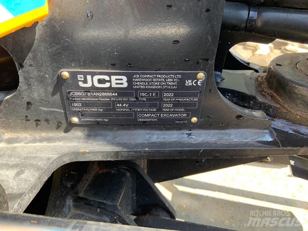 JCB 19c-1 E Mini ekskavatori < 7 t