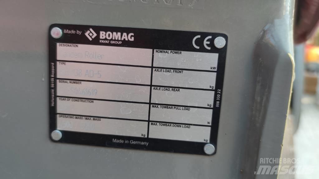 Bomag BW 138 AD Citi veltņi