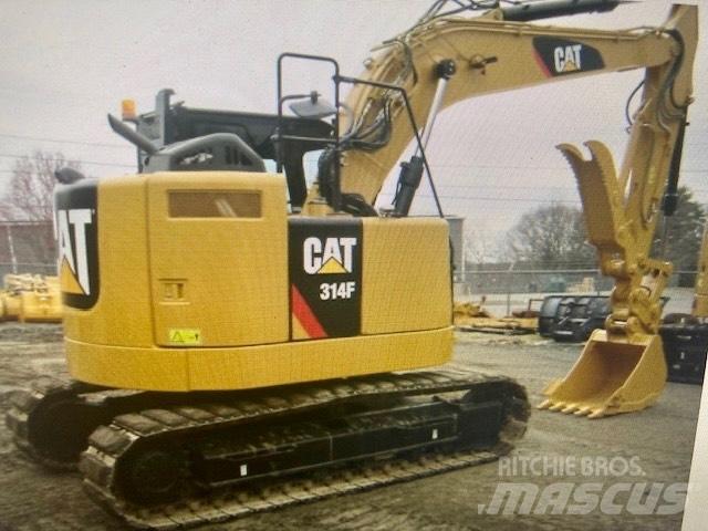 CAT 314 F Kāpurķēžu ekskavatori